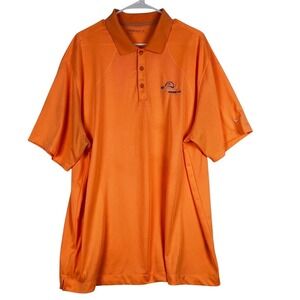 Nike Golf Polo Shirt Mens XXL Orange Dri-FIT Legends at Orange Lake 400789-828